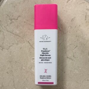 Drunk Elephant Pink and White Glycolic Night Serum